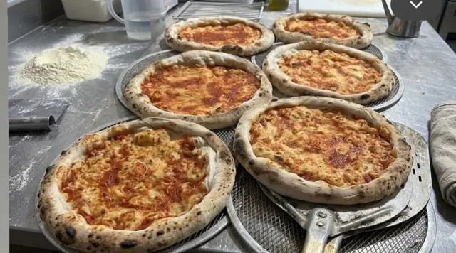 Bandejas de pizzas precocidas